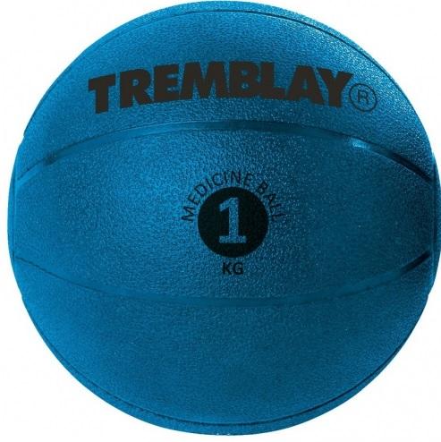 NoName Weighted ball TREMBLAY Medicine Ball 1kg D17,5cm Blue for throwing (1 kg, 175 mm)