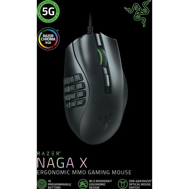 Image du produit Razer Naga X (Filaire)