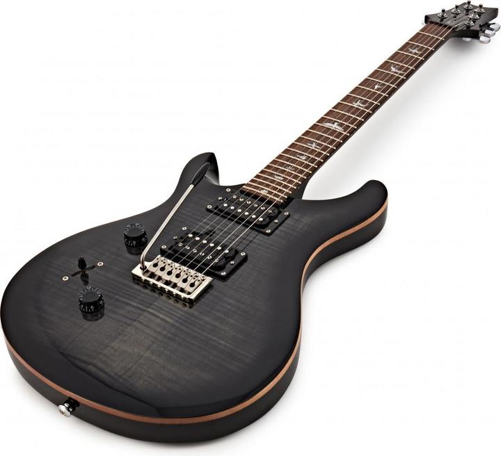 Actual product image PRS SE Custom 24 "Floyd" Lefty (Electric guitar, Mahogany (body), Maple (neck), Ebony (fingerboard))