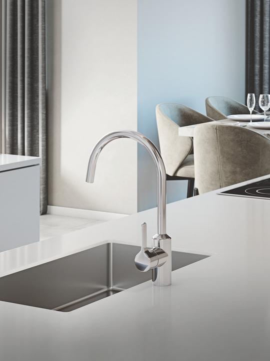 Actual product image Kludi BINGO STAR single lever sink mixer DN 15