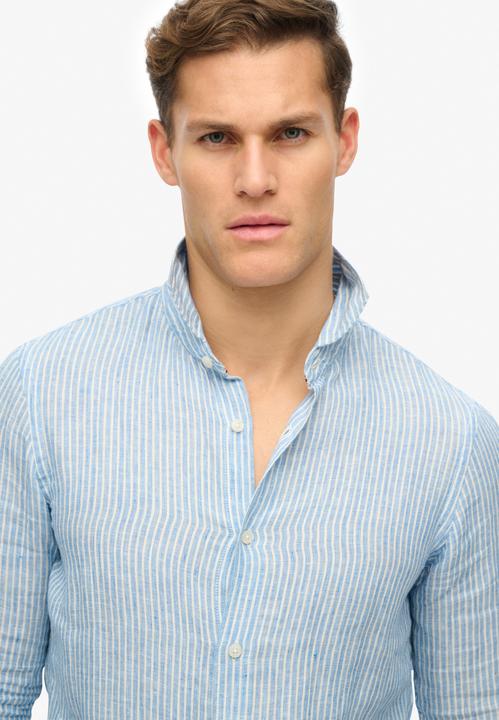 Immagine prodotto Superdry VACATION L/S LINEN SHIRT Heren Overhemd (S)