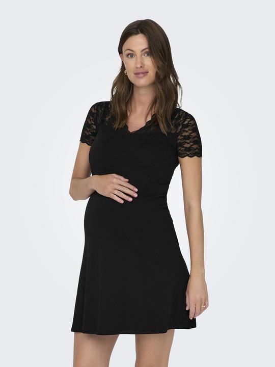 Actual product image Only Maternity Curvy V-neck dress with short sleeves (M)