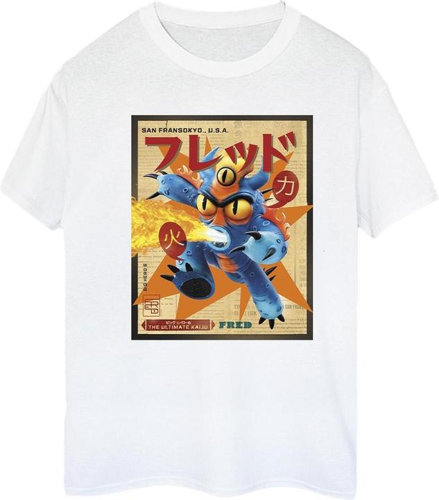Produktbild Disney Big Hero 6 Baymax Fred Newspaper TShirt (M)