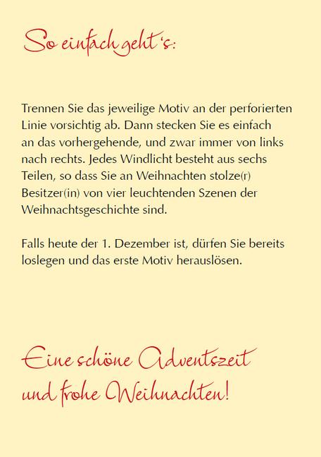 Produktbild Adventskal. Adventslicht - to go