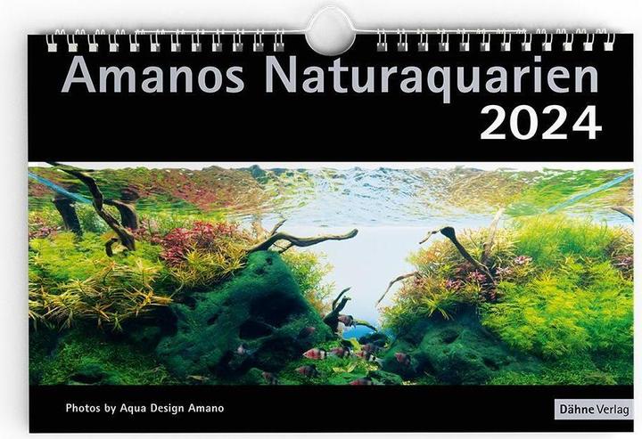 Actual product image Dähne Amanos Natural Aquariums 2024 (Hardcover, German, Spanish, French, English)