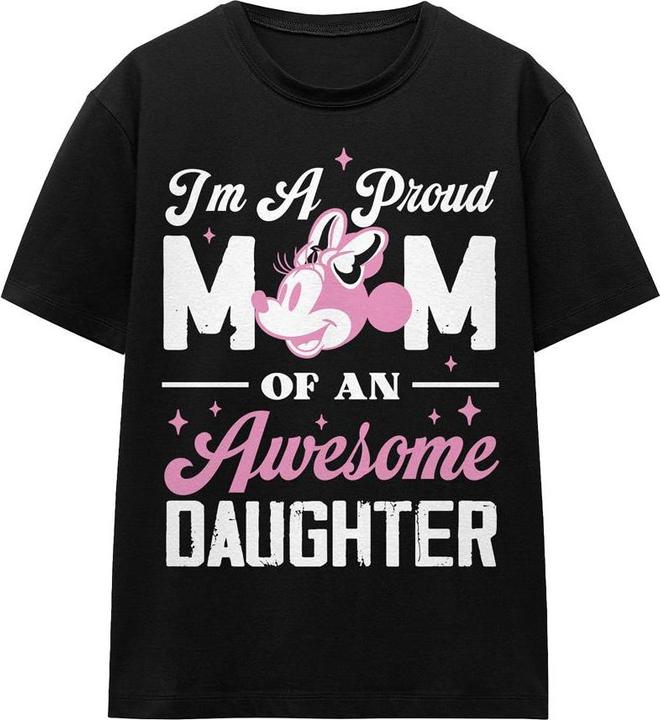 Produktbild Minnie Mouse Proud Mom Awesome Daughter TShirt (S)