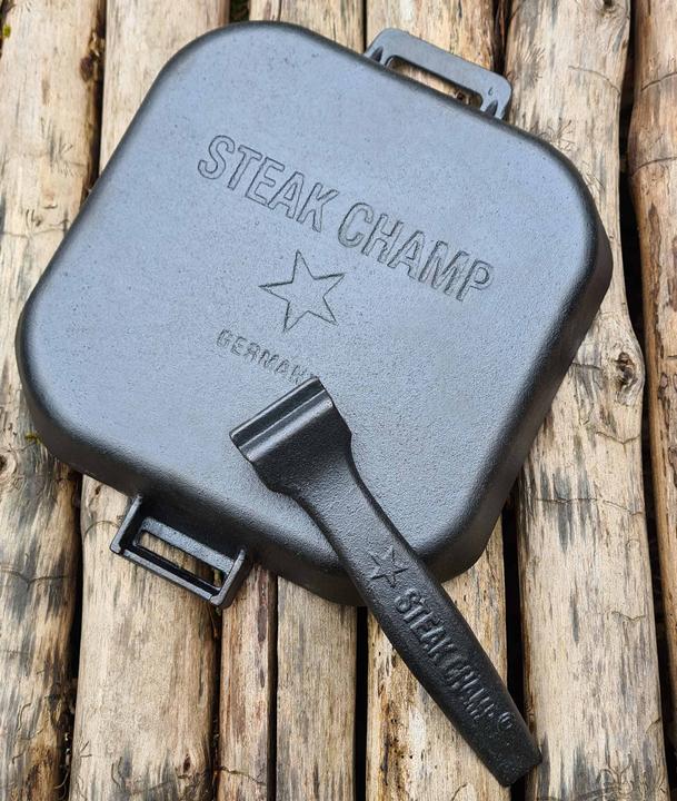 Produktbild Steakchamp Grillpfanne (26 cm, Grillpfanne, Gusseisen)