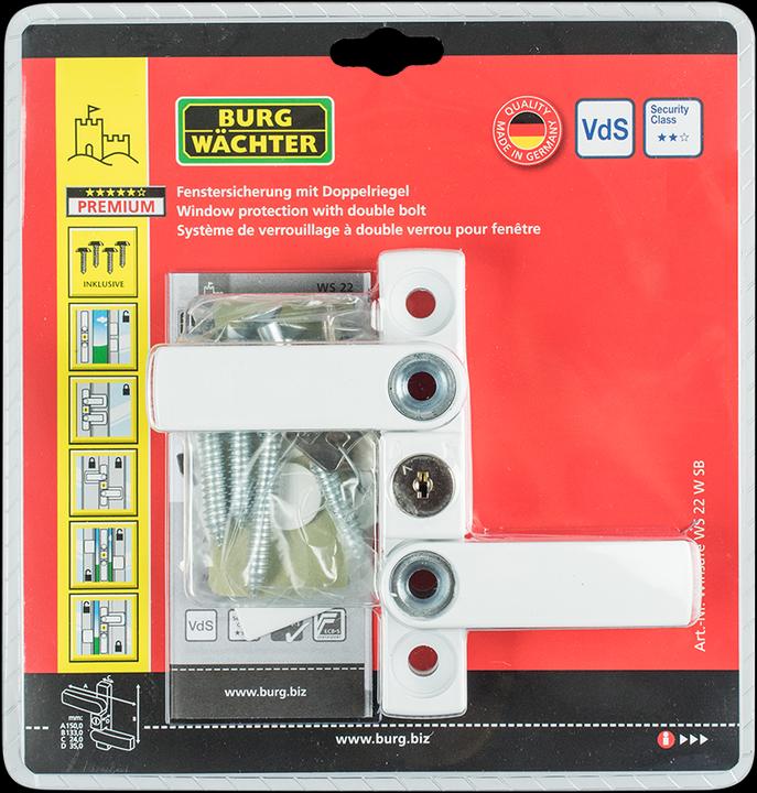 Actual product image Burg Wächter Window locking devices Winsafe WS 22