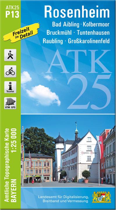 Produktbild Amtl.Topogr.Kart.Bayern.P13 Rosenheim