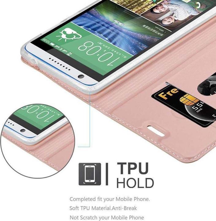 Produktbild Cadorabo Book Classy Style Cover (HTC Desire 820)