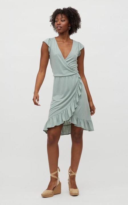 Produktbild Vila Kurzärmeliges Wickelkleid (S)