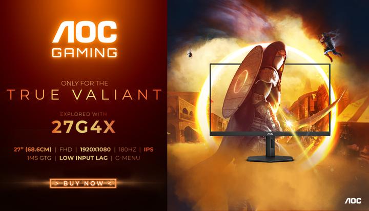 Immagine prodotto AOC 27G4X (1920 x 1080 pixel, 27")