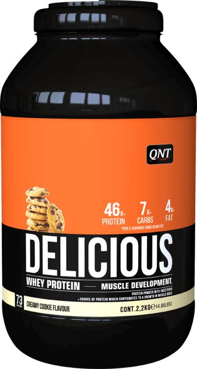 Image du produit QNT Delicious Whey Protein (Cookie à la crème, 1 pcs, 2200 g)