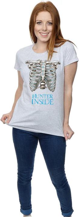 Actual product image Supernatural Womens/Ladies Hunter Inside Cotton T-Shirt (L)
