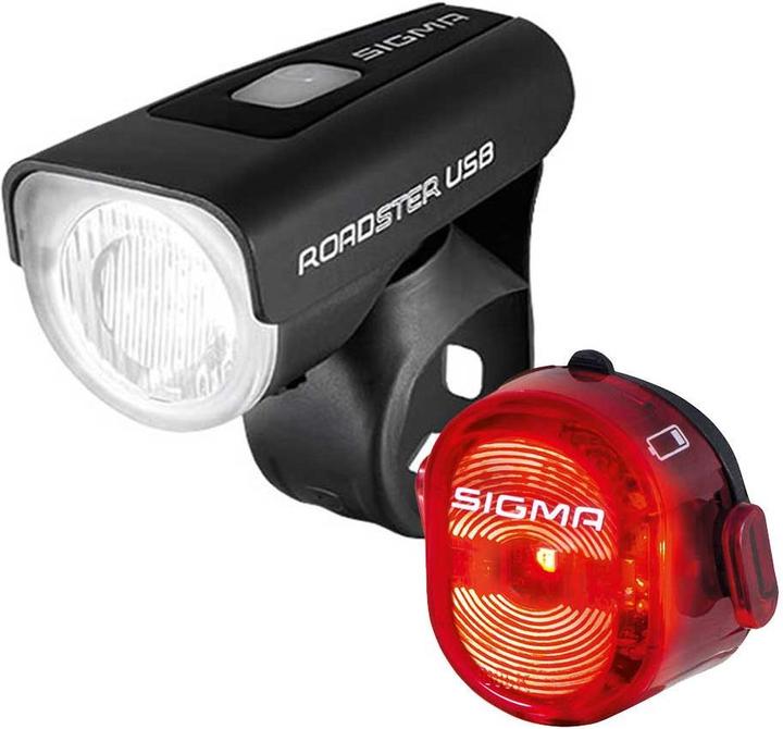 Sigma Sport Kit d'éclairage Roadster USB/Nugget II