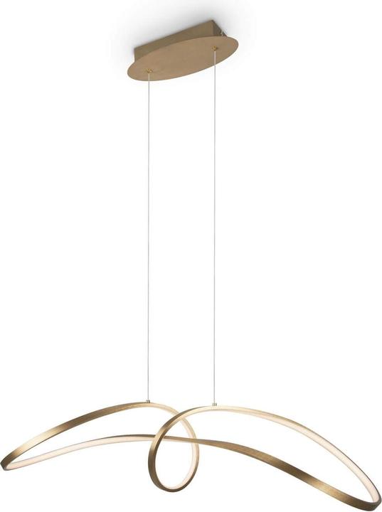 Image du produit Maytoni Curve LED Suspension, lampe à suspendre 42W couleur or 85Ra blanc neutre (2800 lm)