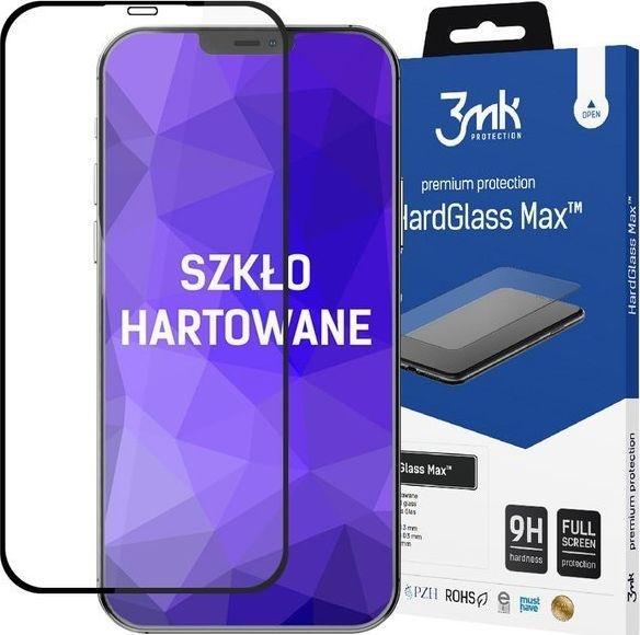 Actual product image 3MK Hardglass Max screen protector (1 Piece, Apple iPhone 12 mini)
