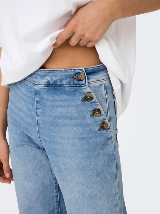Produktbild Only ONLMADISON Hohe Taille Weiter Beinschnitt Jeans Jeans mit weitem Bein (W27/L32)