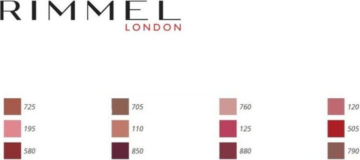 Actual product image Rimmel London Lasting Finish 8h Lip Liner #850 Underground 1.2 g (850)