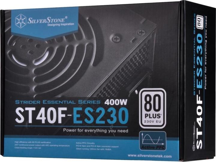 Actual product image Silverstone Power supply ST40F-ES230 400W (400 W)