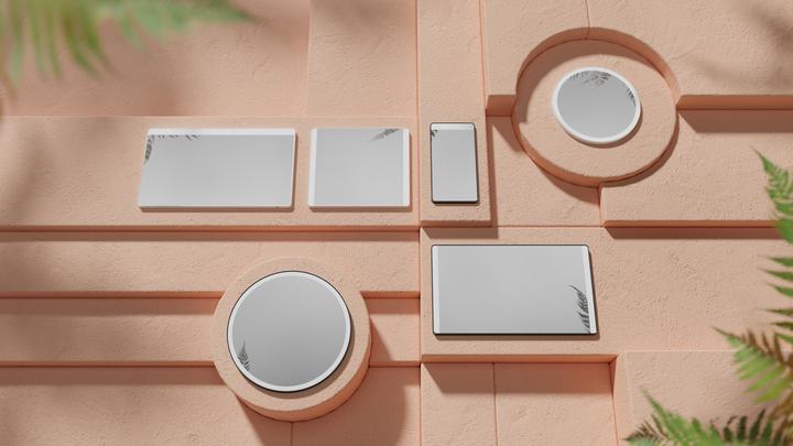 Produktbild hansgrohe Xarita Lite Q Spiegel, vertikale LED-Belechtung, 500x30x700mm, IR Sensor