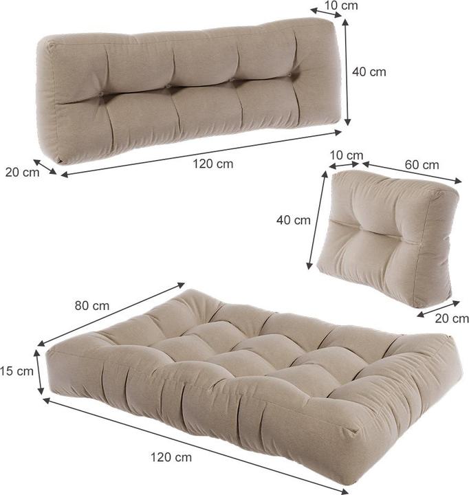 Produktbild Vicco Set Flocken (120 x 80 cm)