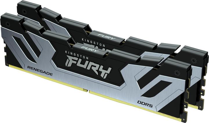 Produktbild Kingston Technology FURY 24GB 8400MT/s DDR5 CL40 CUDIMM Renegade Silver XMP, 24 GB, 1 x 24 GB, DDR5 (1 x 24GB, 8400 MHz, DDR5-RAM, DIMM)