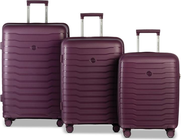Immagine prodotto Worldpack Portland 4 Rollen Kofferset 3-teilig (182 l, XL (da 115l))