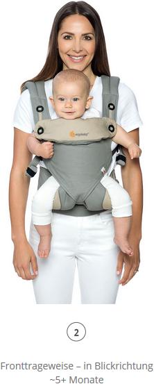 Immagine prodotto Ergobaby Portaoggetti 360 con inserto per neonati