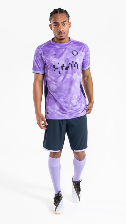 Image du produit Kipsta Maillot de Football Femme/Homme manches courtes - Viralto II Parma bleu/violet (L)
