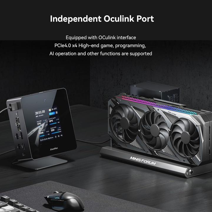 Image du produit Minisforum X7 Ti (Intel Core Ultra 9 185H)