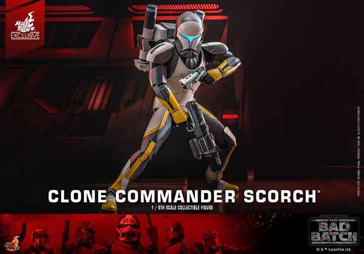 Image du produit Hot Toys Star Wars - The Bad Batch Clone Commando Scorch Exclusive Actionfigur