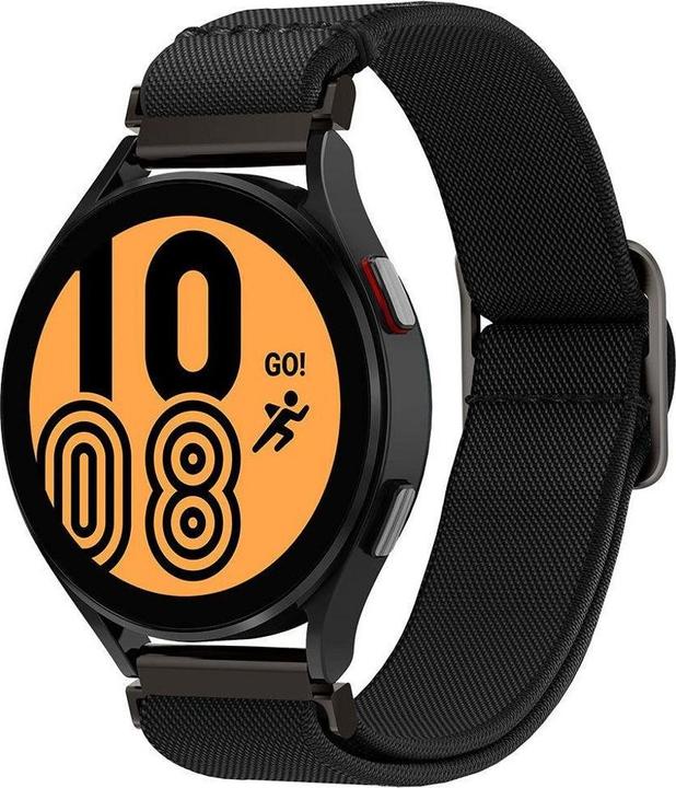 Actual product image Spigen FIT LITE Samsung GALAXY Watch 4 / 5 / 5 PRO (40 / 42 / 44 / 45 / 46MM) BLACK (Nylon, Galaxy watch 4 (40mm))