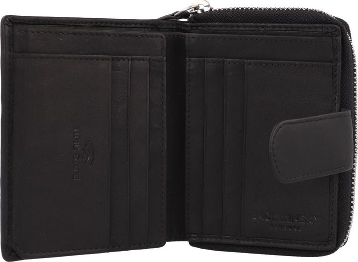 Actual product image Jack kinsky Aruba 516 leather wallet 10 cm