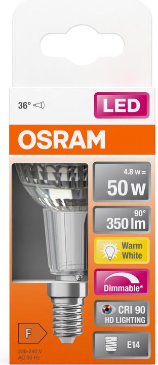 Produktbild Osram Led Superstar Par16 (E14, 50 W, 350 lm, 1 x, F)