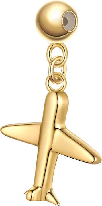 Produktbild Glanzstücke München Damen Charm Flugzeug - 36856 (Sterling Silber)
