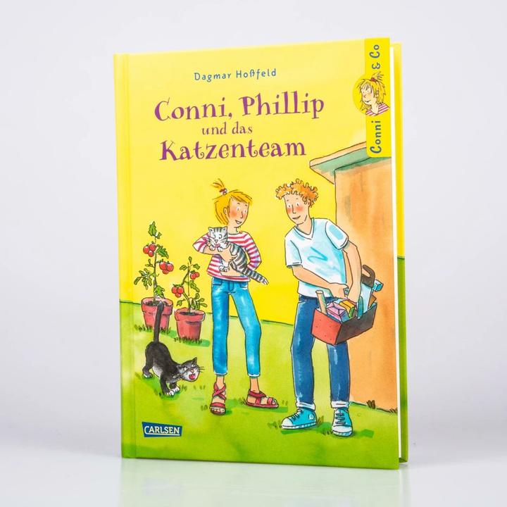 Immagine prodotto Conni & Co 16: Conni, Phillip e la squadra dei gatti (Dagmar Hossfeld, Dorothea gusto, Tedesco)
