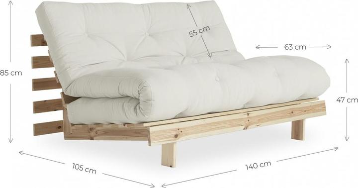 Image du produit Karup Design Racines 140 (Canapé-lit, 2 places)