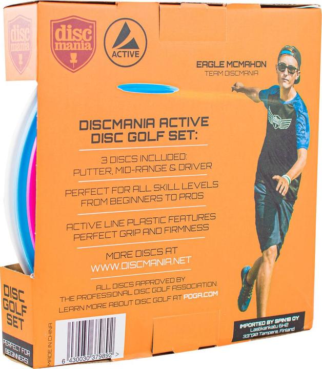 Actual product image Discmania Set of 3 active discs