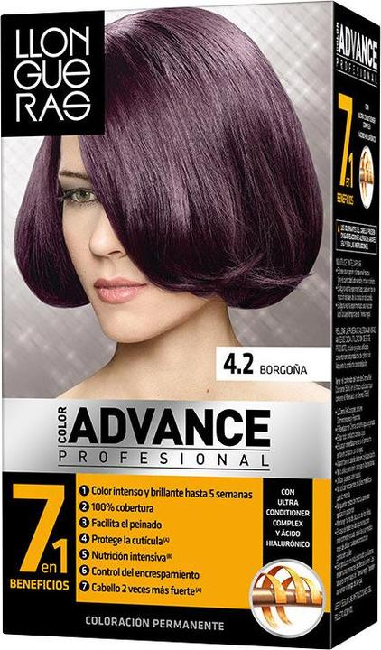Produktbild Llongueras COLOR ADVANCE #4,2-borgoña (4.2)