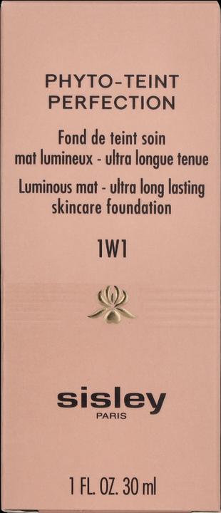 Actual product image Sisley PHYTO-TEINT PERFECTION luminous matte makeup base #1W1-Ecr 30 ml (Ecru)