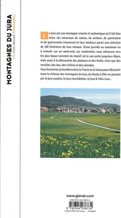 Actual product image Montagnes du Jura : les plus belles randonnées (Girod Jean-Luc, Mazuez Guy, French)