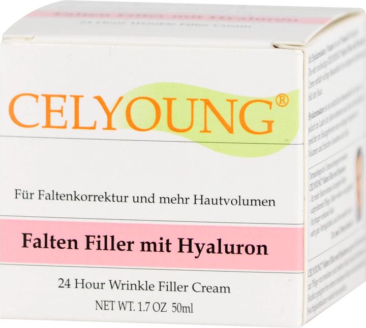Actual product image Celyoung Wrinkle Filler with Hyaluron Cream, 50 ml Cream (50 ml, 24h cream)