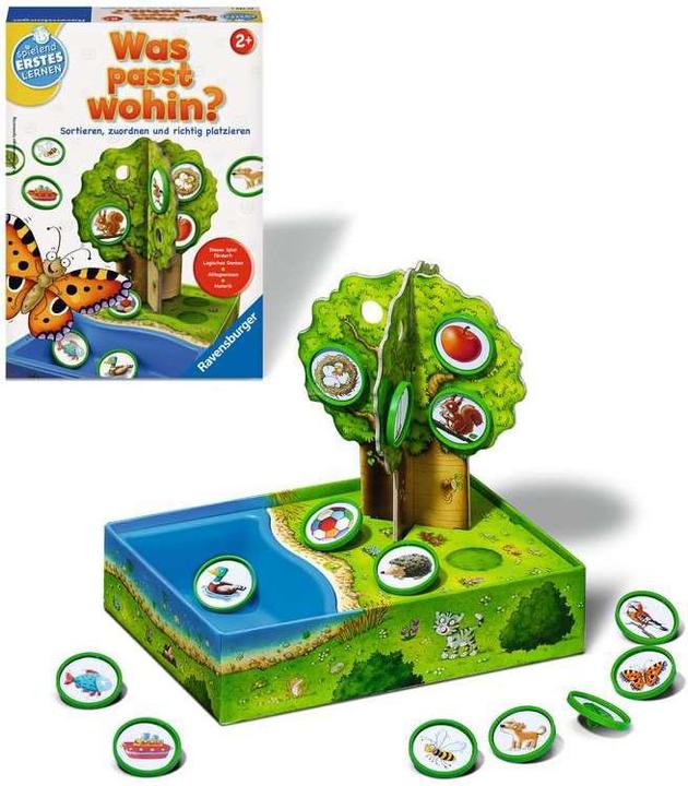 Produktbild Ravensburger Was passt wohin? (Deutsch)