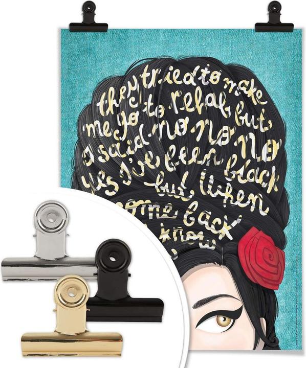 Image du produit Trenddeko Tohmé - Amy Winehouse : Réadaptation (120 x 150 cm)
