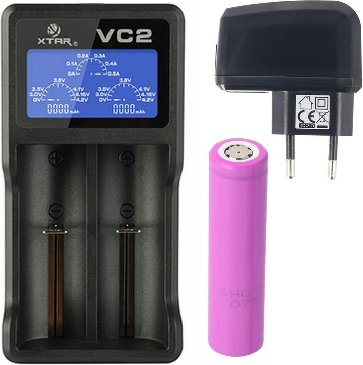 Actual product image AccuCell Battery FLIR Breach PTQ136 thermal imaging camera including charger (1 pcs., Device specific, 2500 mAh, Rechargeable battery)