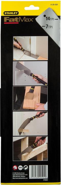 Produktbild Stanley Doppelseitige Säge 270mm 8