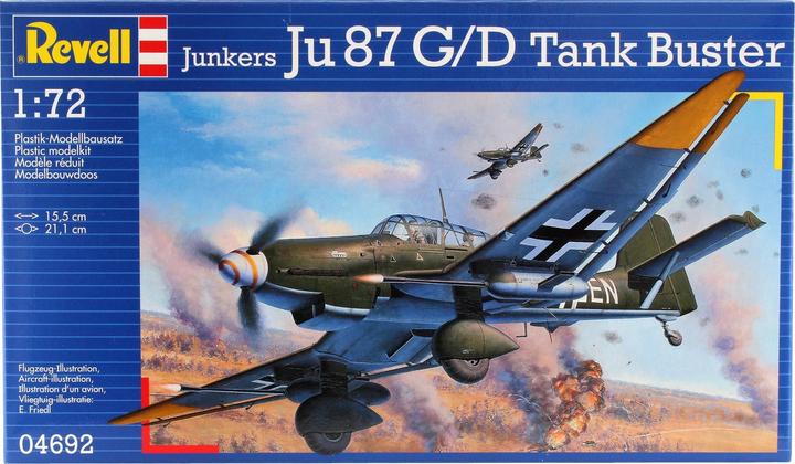 Actual product image Revell Junkers Ju 87 G-2 Tank Buster