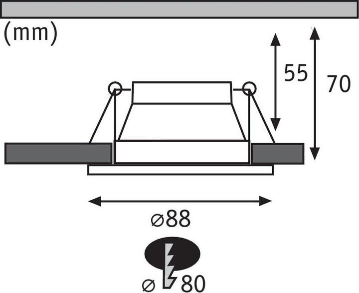 Actual product image Paulmann Cole (460 lm)