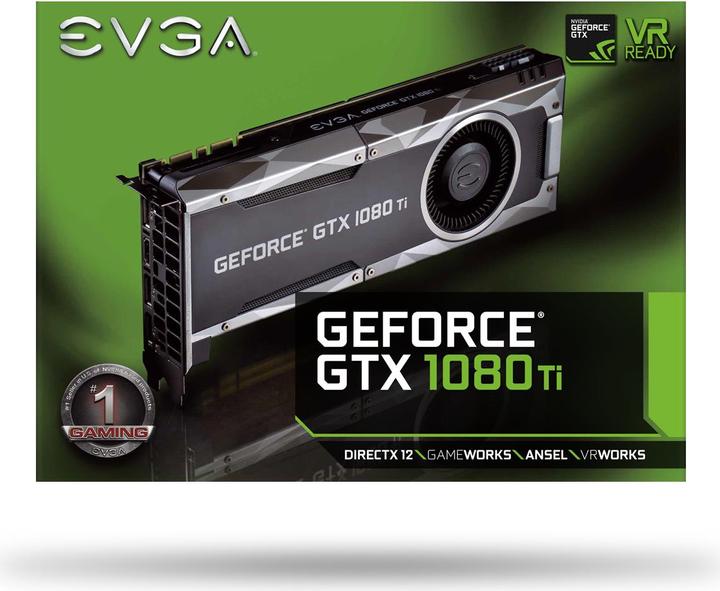 Actual product image EVGA Geforce Gtx 1080 Ti Gaming (11 GB)